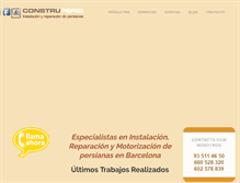 Tablet Screenshot of construpersi.com